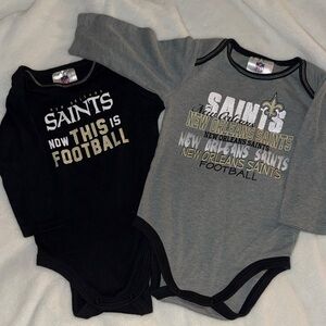 NFL Saints 2pc 6-12 month